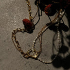 Collana Multistrato Oro con Perle Intrecciate - Splendore Versatile | Gioielli Perfetti - gioielliperfetti.it