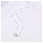 Collana Doppio Anello Oro Rosa - Raffinatezza e Stile | Gioielli Perfetti - gioielliperfetti.it