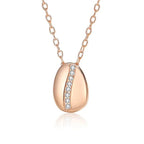 Collana Chicco di Caffè Argento 925 Zirconi - Splendore Raffinato | Gioielli Perfetti - gioielliperfetti.it