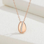 Collana Chicco di Caffè Argento 925 Zirconi - Splendore Raffinato | Gioielli Perfetti - gioielliperfetti.it