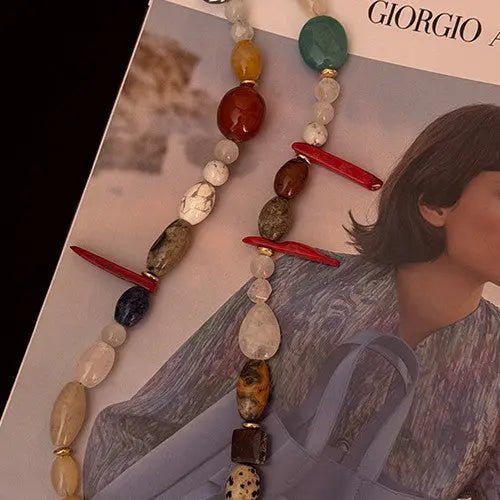 Collana Agata Retrò Cinese Donna - Design Unico | Gioielli Perfetti - gioielliperfetti.it