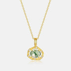 Collana Agete Argento S925 - Design Giapponese, Verde Muschio | Gioielli Perfetti - gioielliperfetti.it