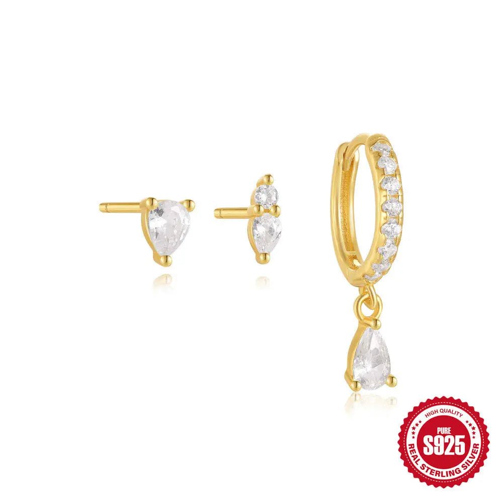 Orecchini a Perno Stella S925 Placcato Oro - Un Tocco di Luce | Gioielli Perfetti - gioielliperfetti.it