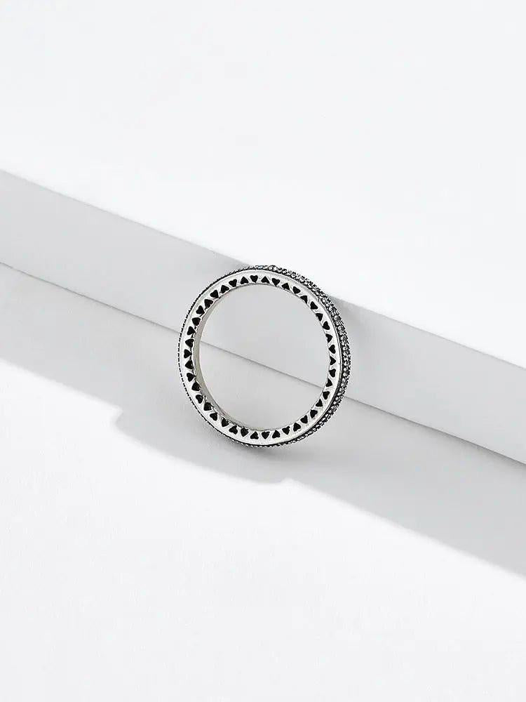 Anello Corona Argento 925 Zirconi Brillanti - Eleganza Regale | GioielliPerfetti - gioielliperfetti.it