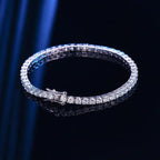 Bracciale Tennis Moissanite Argento S925 - Splendore Ineguagliabile | GioielliPerfetti - gioielliperfetti.it