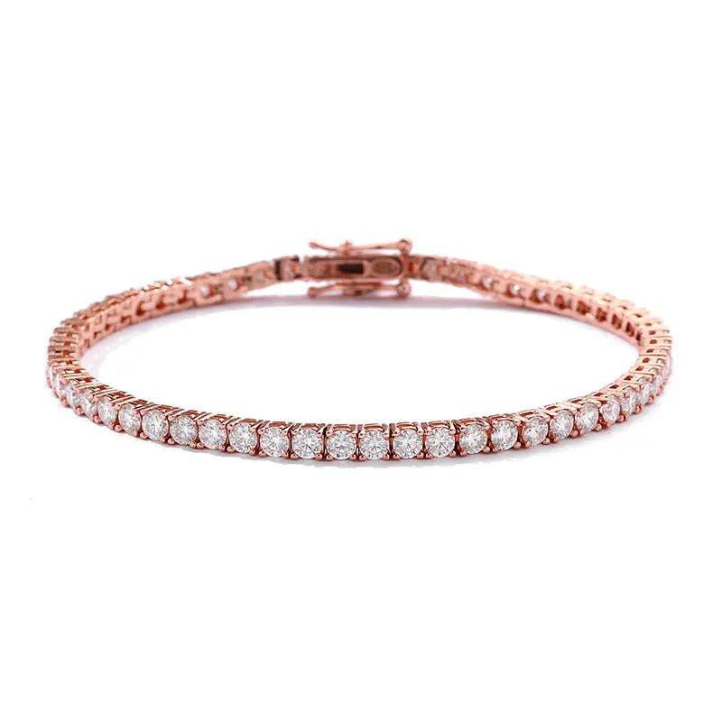 Bracciale Tennis Moissanite Argento S925 - Splendore Ineguagliabile | GioielliPerfetti - gioielliperfetti.it
