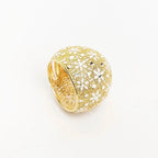Anello "Gold Crush" Argento 925 - Design Intrecciato Artigianale Made in Italy | Gioielli Perfetti - gioielliperfetti.it