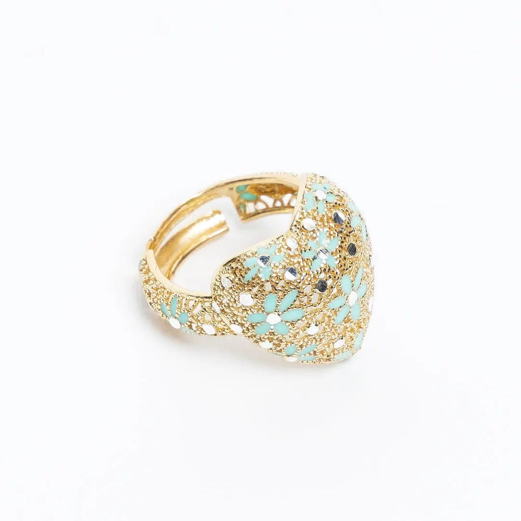 Anello Cuore "Cuore Grosso" Argento 925 Regolabile - Artigianale Italiano | Gioielli Perfetti - gioielliperfetti.it