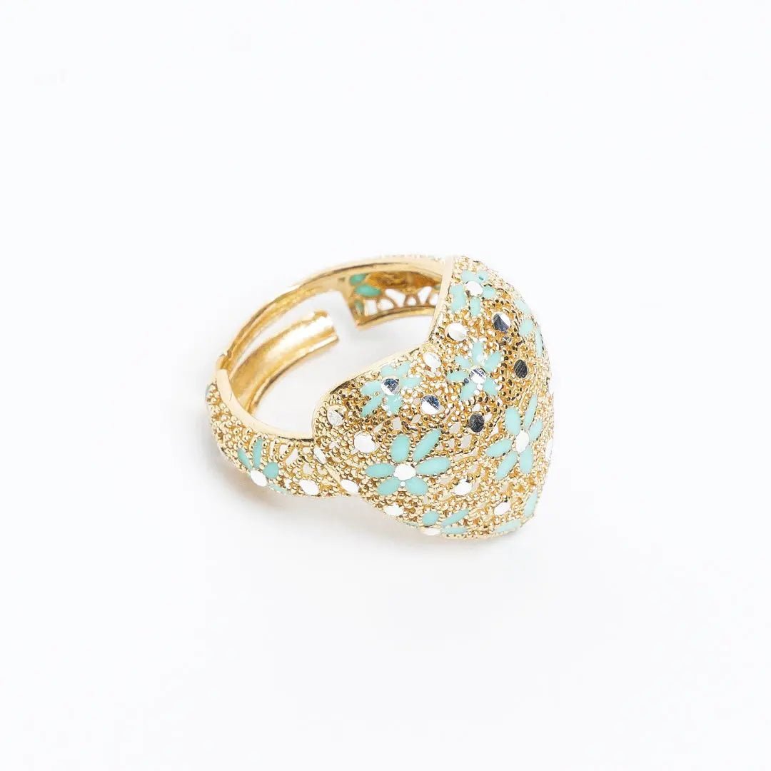 Anello Cuore "Cuore Grosso" Argento 925 Regolabile - Artigianale Italiano | Gioielli Perfetti - gioielliperfetti.it