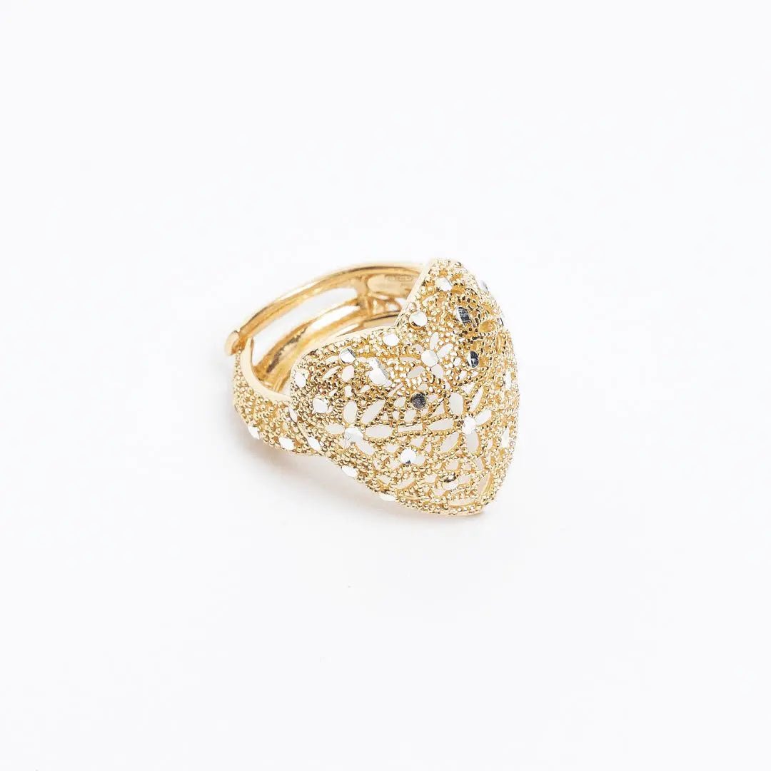 Anello Cuore "Cuore Grosso" Argento 925 Regolabile - Artigianale Italiano | Gioielli Perfetti - gioielliperfetti.it