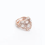 Anello Cuore "Cuore Grosso" Argento 925 Regolabile - Artigianale Italiano | Gioielli Perfetti - gioielliperfetti.it