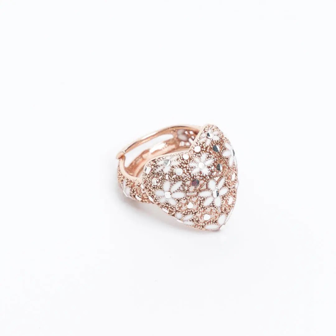 Anello Cuore "Cuore Grosso" Argento 925 Regolabile - Artigianale Italiano | Gioielli Perfetti - gioielliperfetti.it