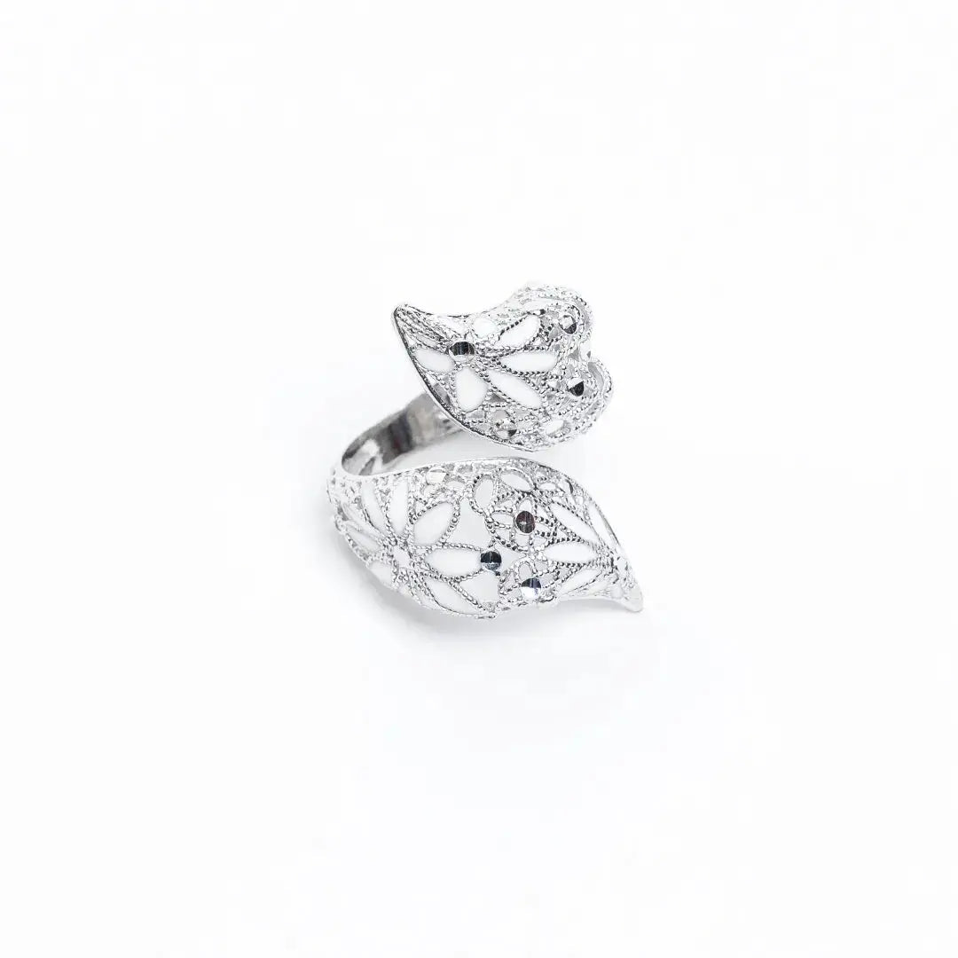 Anello Regolabile "Kinda Kiss" MINA MINA - Argento 925, Design Artigianale Italiano MINA MINA