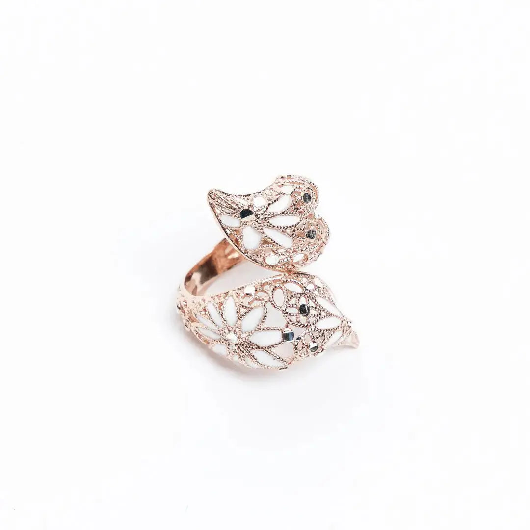 Anello Regolabile "Kinda Kiss" MINA MINA - Argento 925, Design Artigianale Italiano MINA MINA