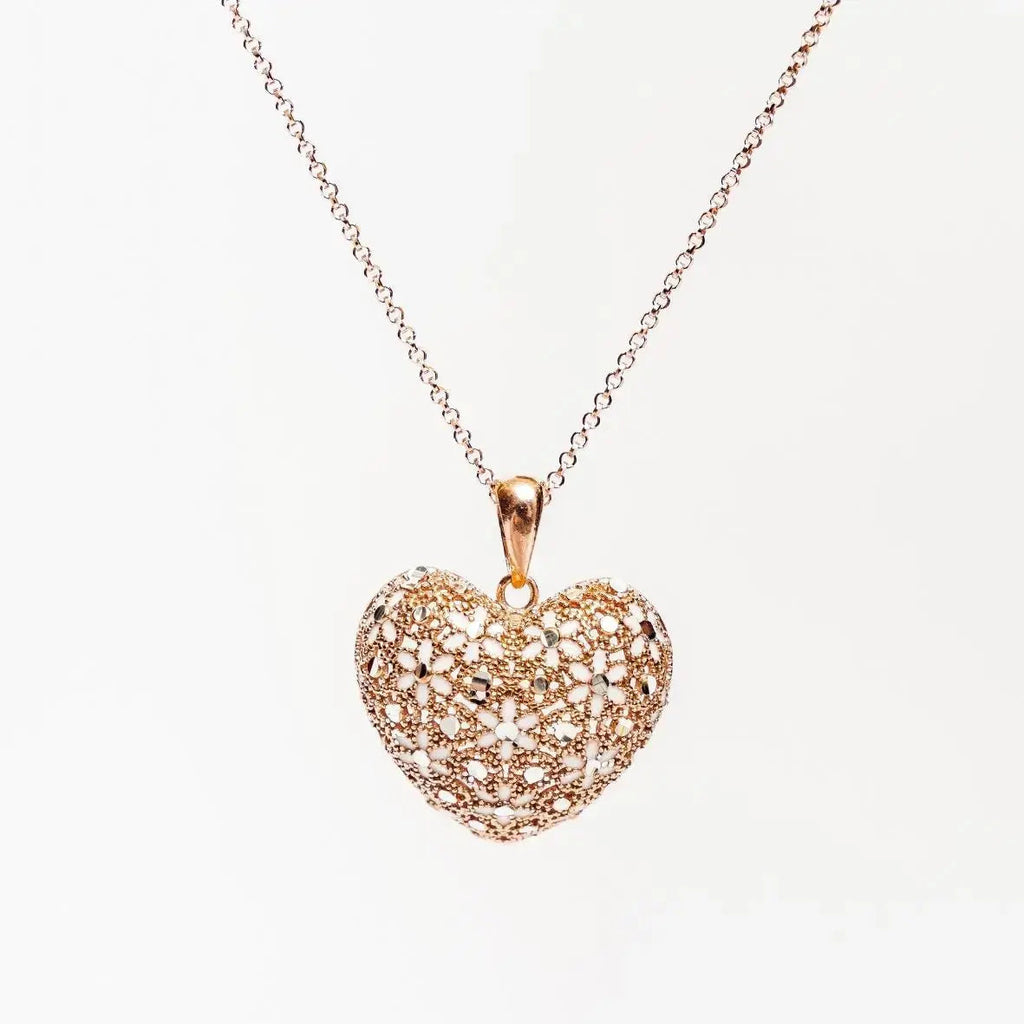 Collana Cuore Argento 925 - Placcata Oro 18k o Rodiata | Mina Mina MINA MINA