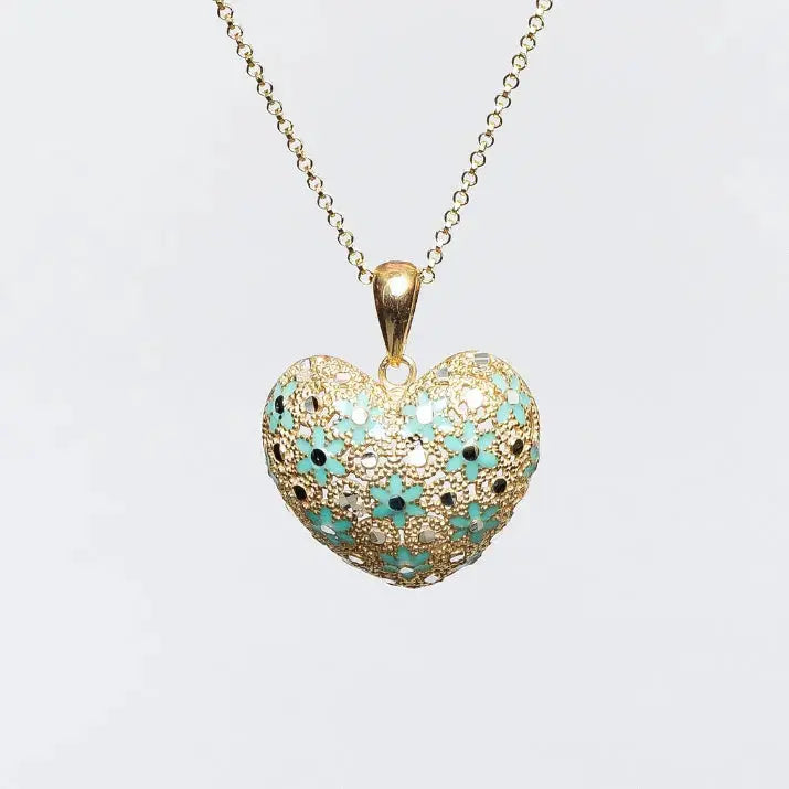 Collana Cuore Argento 925 - Placcata Oro 18k o Rodiata | Mina Mina MINA MINA