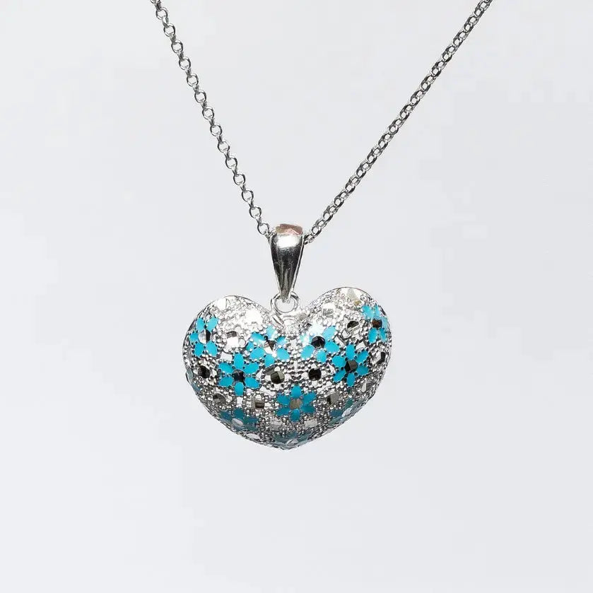 Collana Cuore Argento 925 - Placcata Oro 18k o Rodiata | Mina Mina MINA MINA