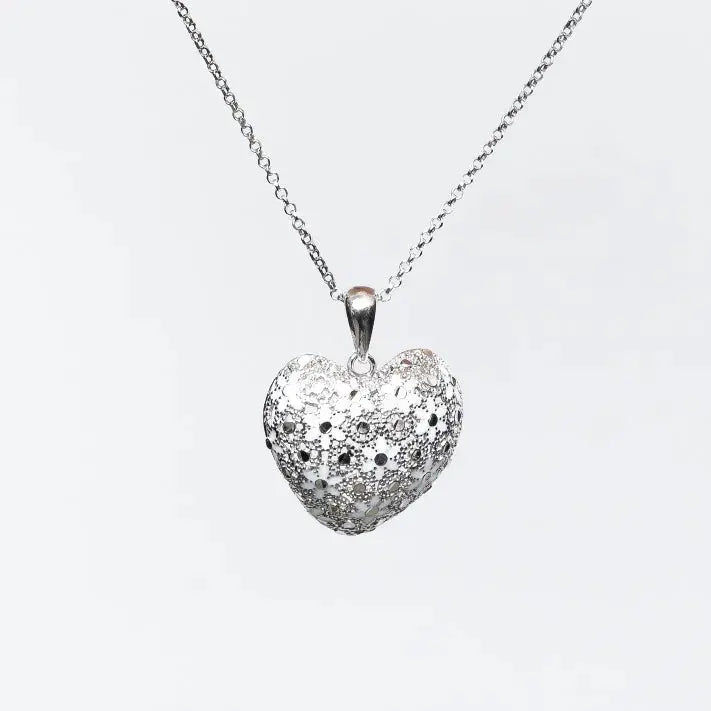 Collana Cuore Argento 925 - Placcata Oro 18k o Rodiata | Mina Mina MINA MINA