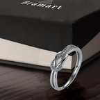 💝 Anello Nodo Argento 925 A Mia Figlia ✨ Regalo Speciale Donna - gioielliperfetti.it