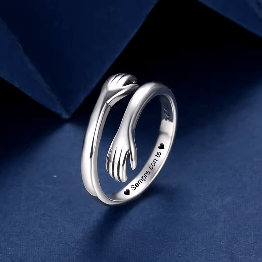 💝 Anello da donna in argento 925 - Sempre Con Te ✨ Regalo Speciale Donna - gioielliperfetti.it
