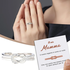 💝 anello regalo mamma in argento 925 ✨ Regalo Speciale Donna - gioielliperfetti.it